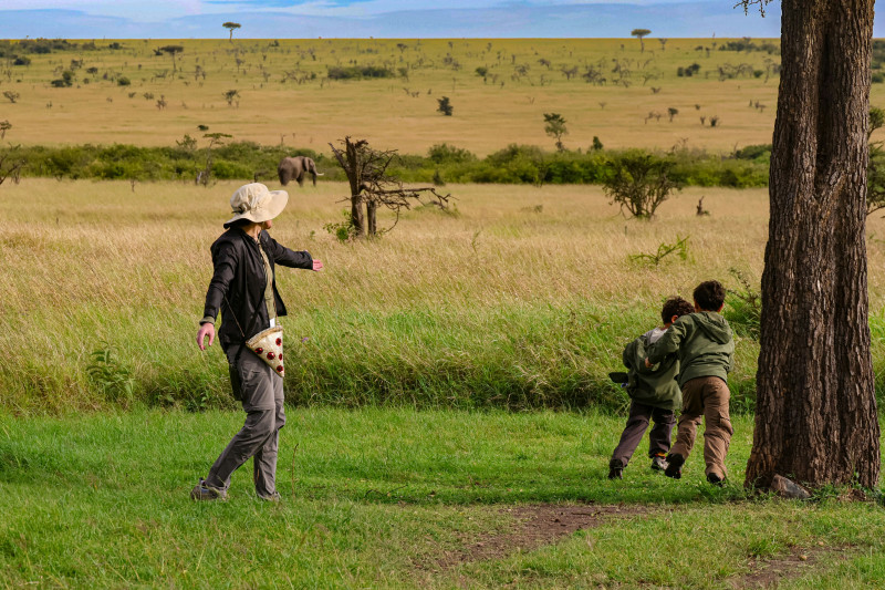 Comment occuper ses enfants pendant un safari en Afrique ?