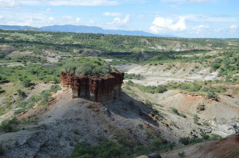 Les gorges d'Olduvai