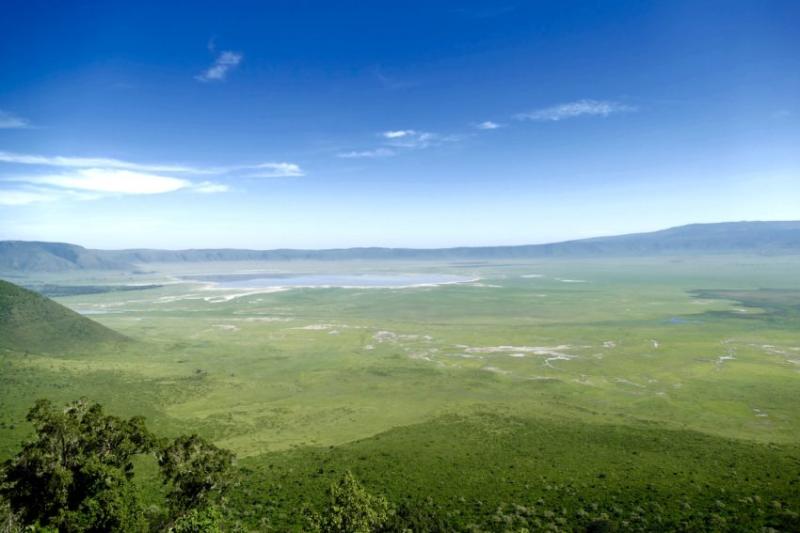 Le cratère du Ngorongoro